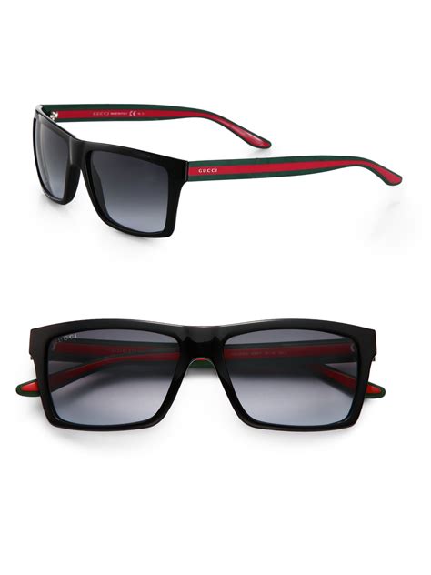 gucci men's sunglasses black and gold|Gucci polarized sunglasses men's.